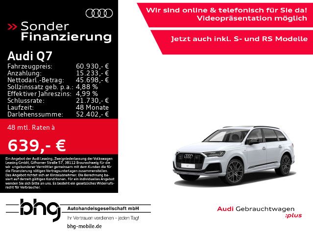 Audi Q7 S line 50 TDI quattro tiptronic