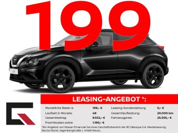 Nissan Leasingangebot: Nissan Juke TEKNA 114PS Automatik Winter /360°/Carplay