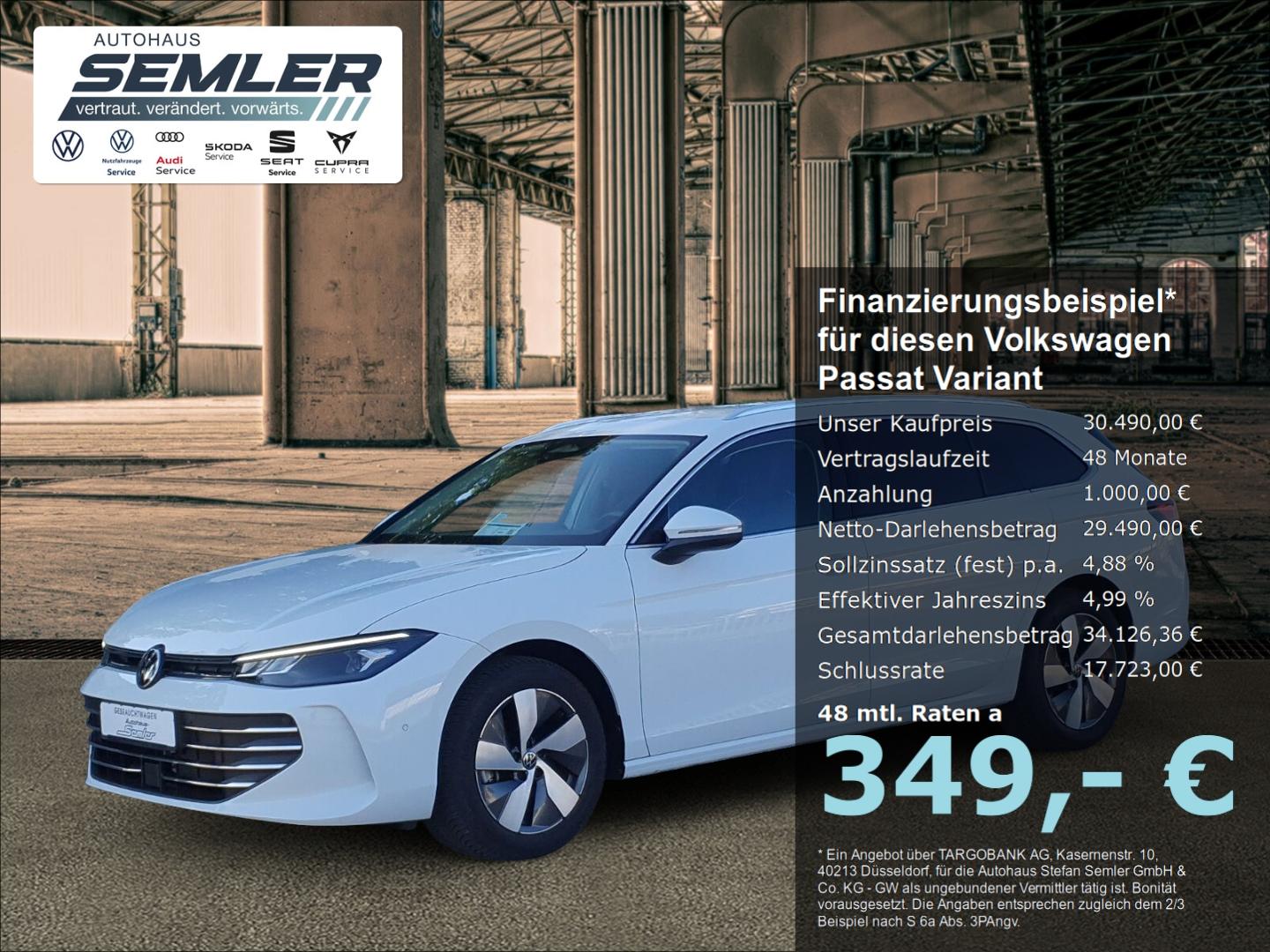 Volkswagen Passat Variant1.5 eTSI Business AHK HUD NAVI LE