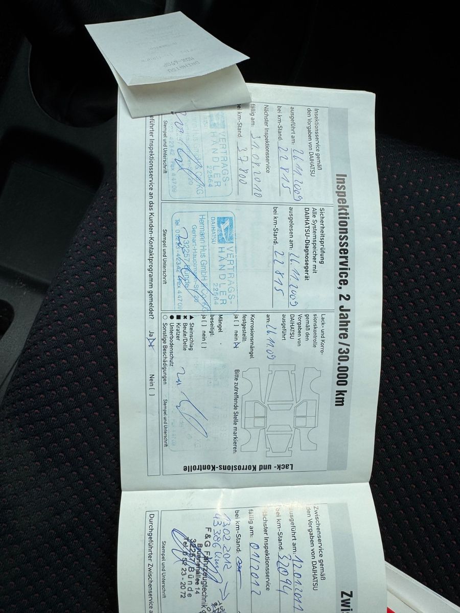 Fahrzeugabbildung Daihatsu Sirion 1.3 Klima+Zentral+Allwetterreifen GEWERBE