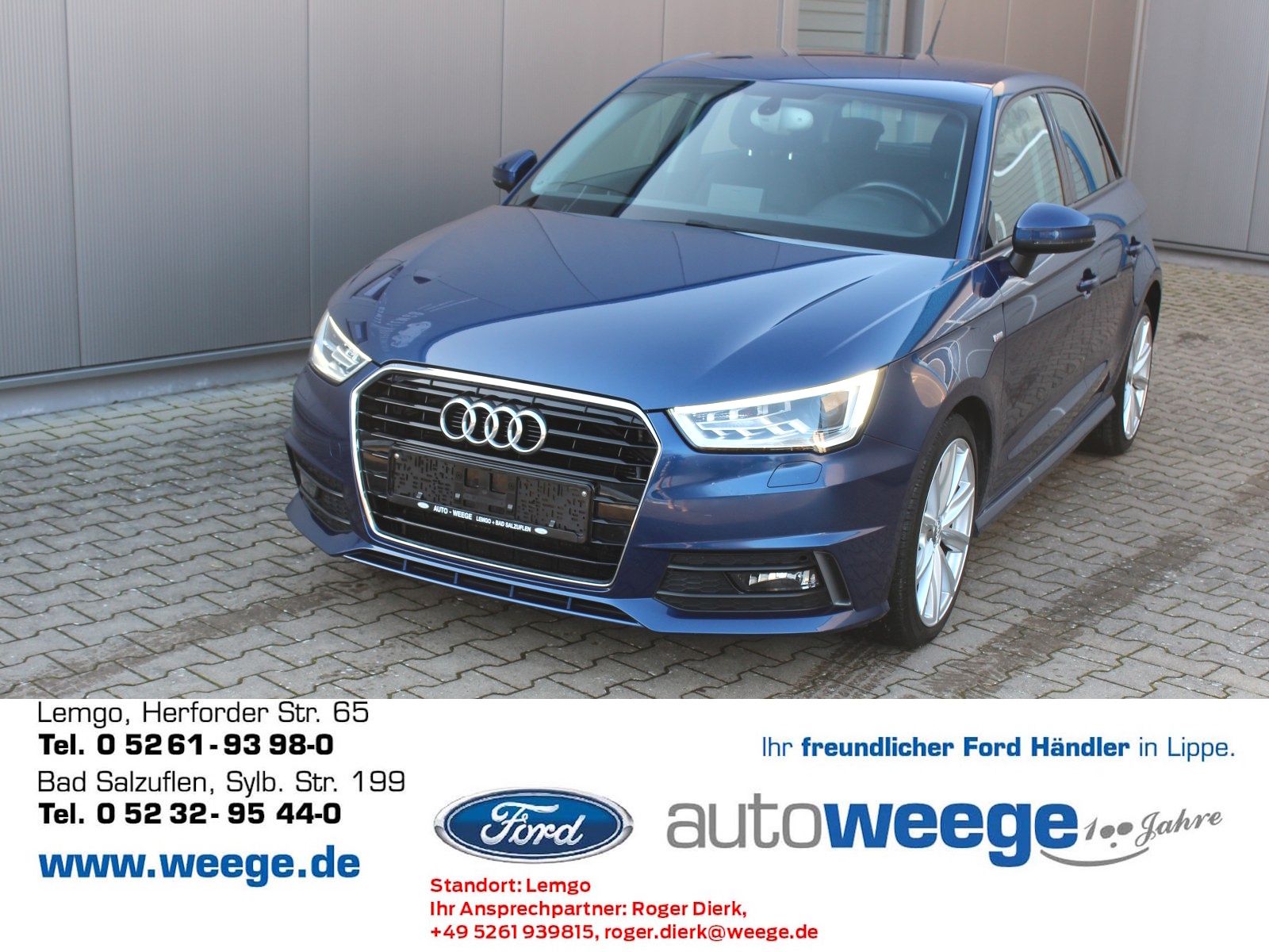 Fahrzeugabbildung Audi A1 basis ultra 1,0 TFSi
