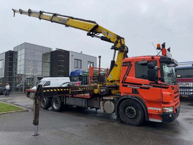 Scania P340 6X2 - HIAB 422 ED-5 + REMOTE + LIFT/STEERIN