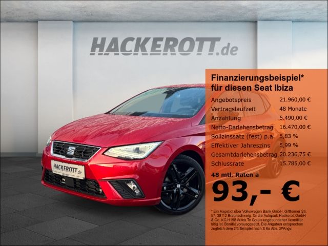 Seat Ibiza FR PRO BLACK EDITION 1.0 TSI 110PS Led Nav