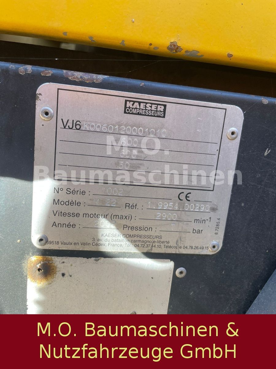 Fahrzeugabbildung Kaeser M22 / Kompressor / 7 Bar /