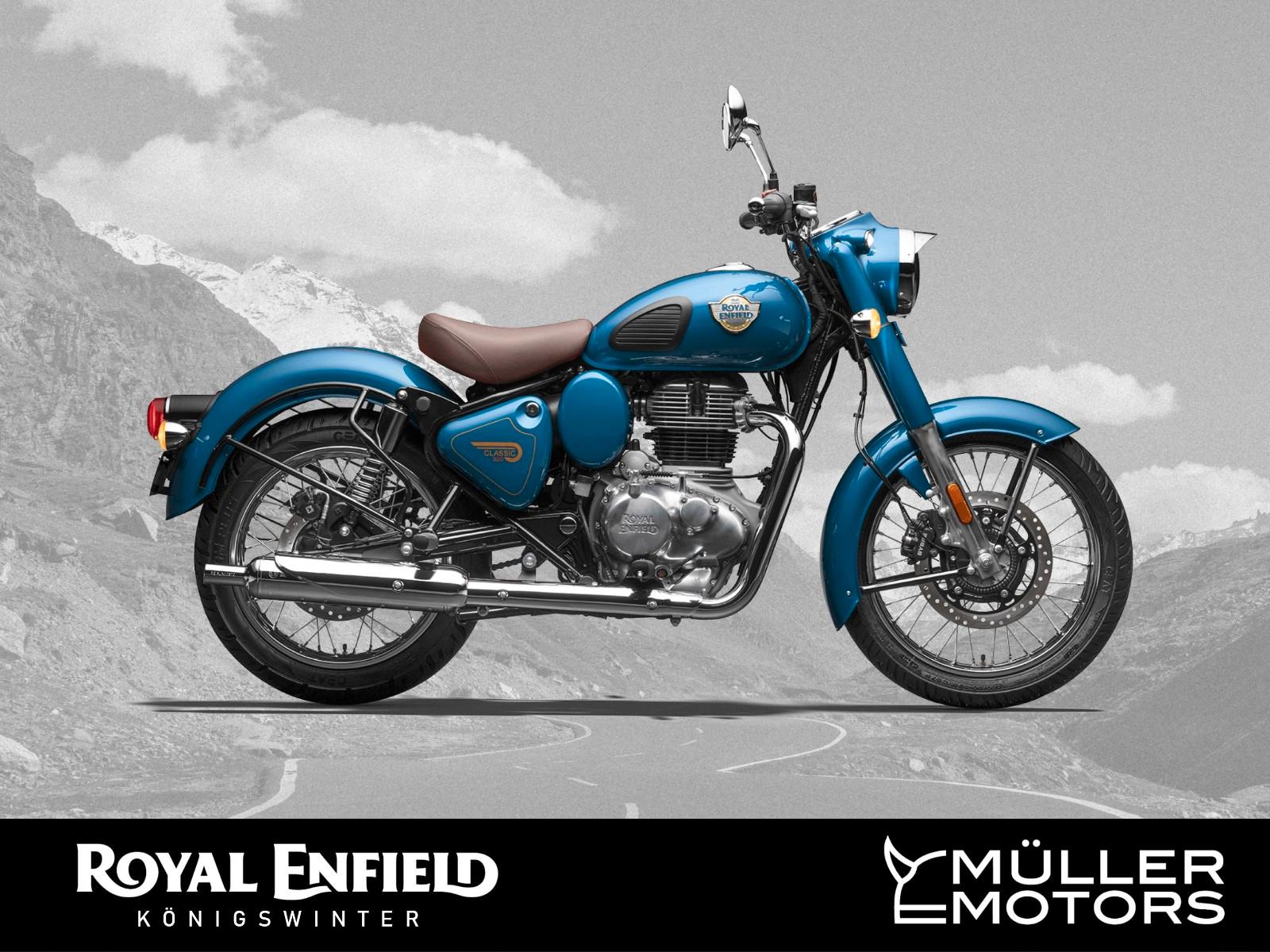 Royal Enfield Classic 350 Jodhpur Blue +2026+NEU+LED+
