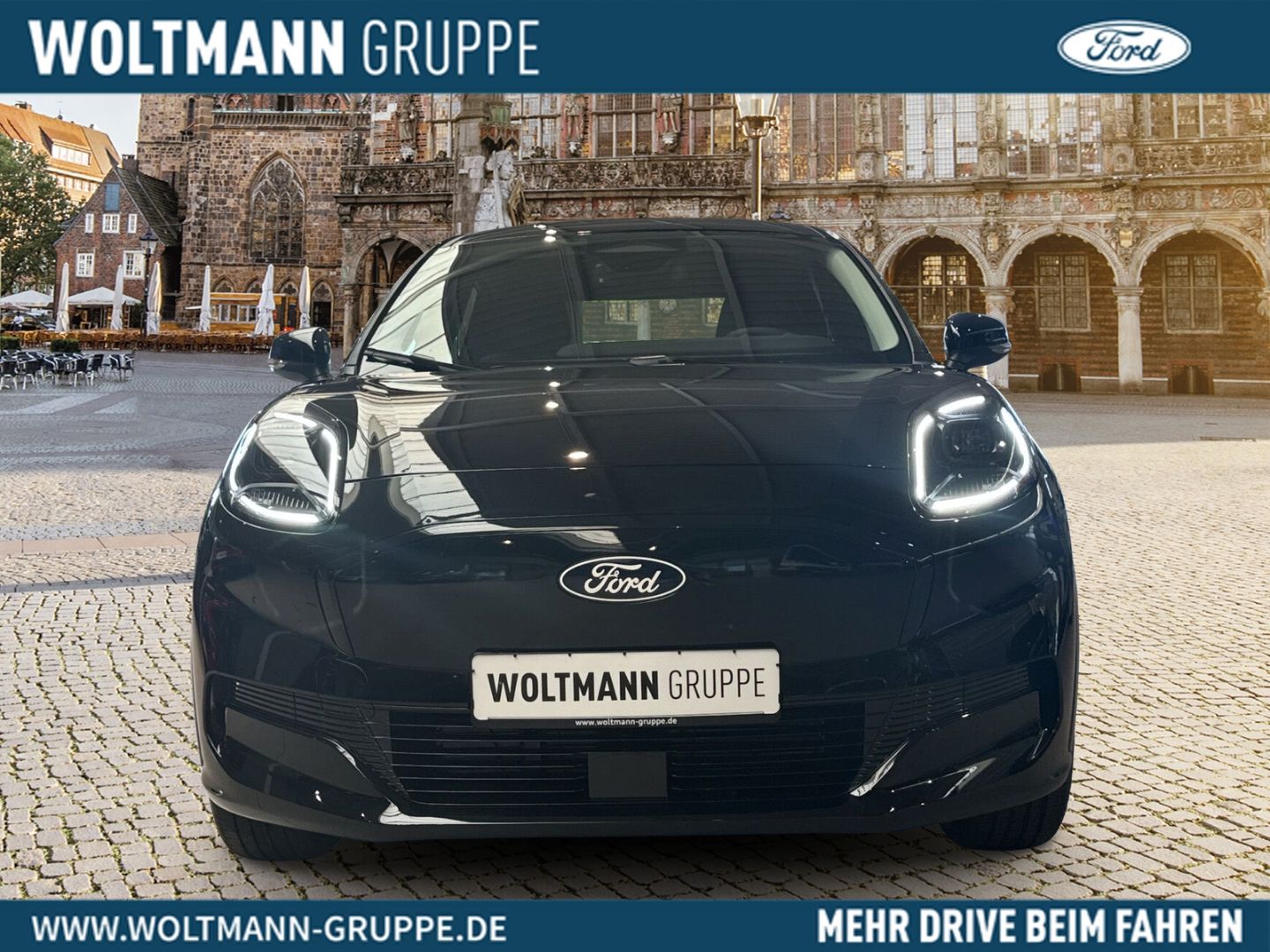 Fahrzeugabbildung Ford Puma Gen-E Navi digitales Cockpit LED ACC Apple