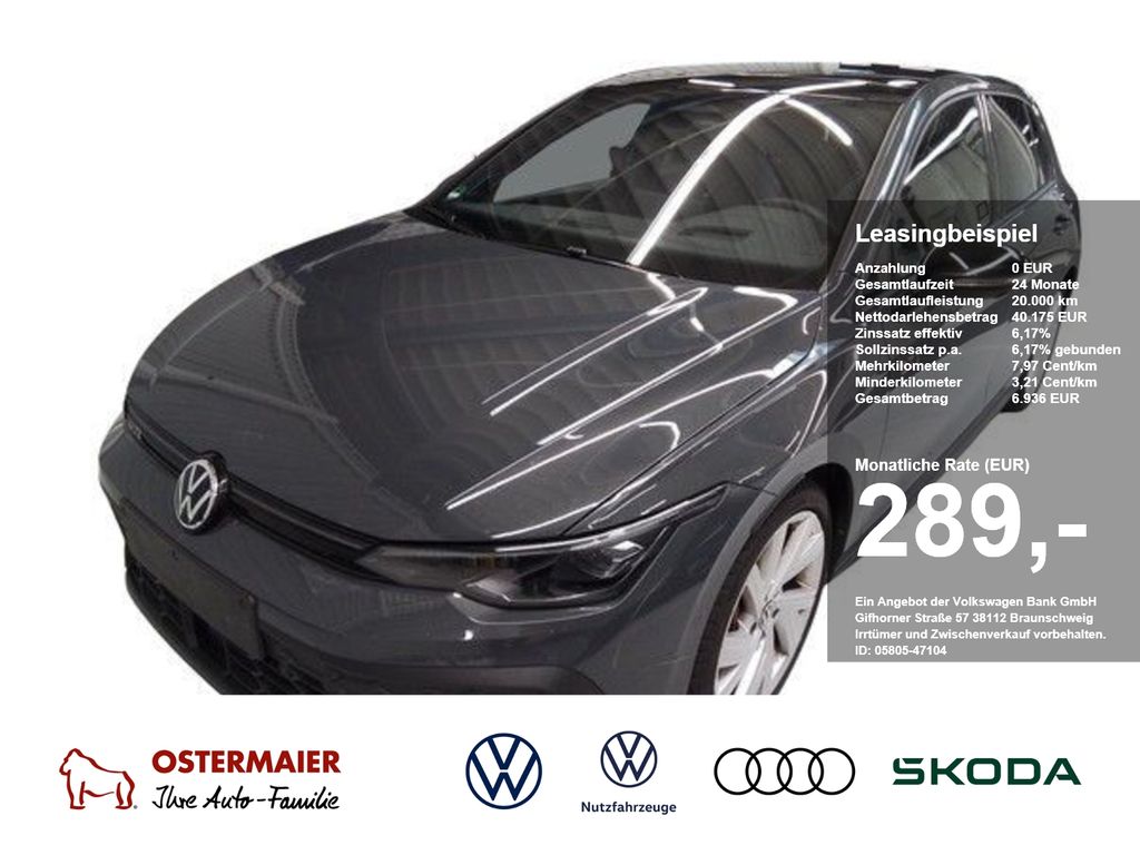 Golf VIII GTI BLACK 265PS DSG NP.61T LEDER.19 PA