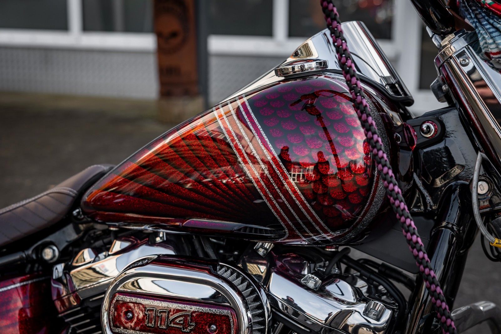 Fahrzeugabbildung Harley-Davidson FAT BOY FLFBS 114 MY24 - Chicano Umbau- Custom