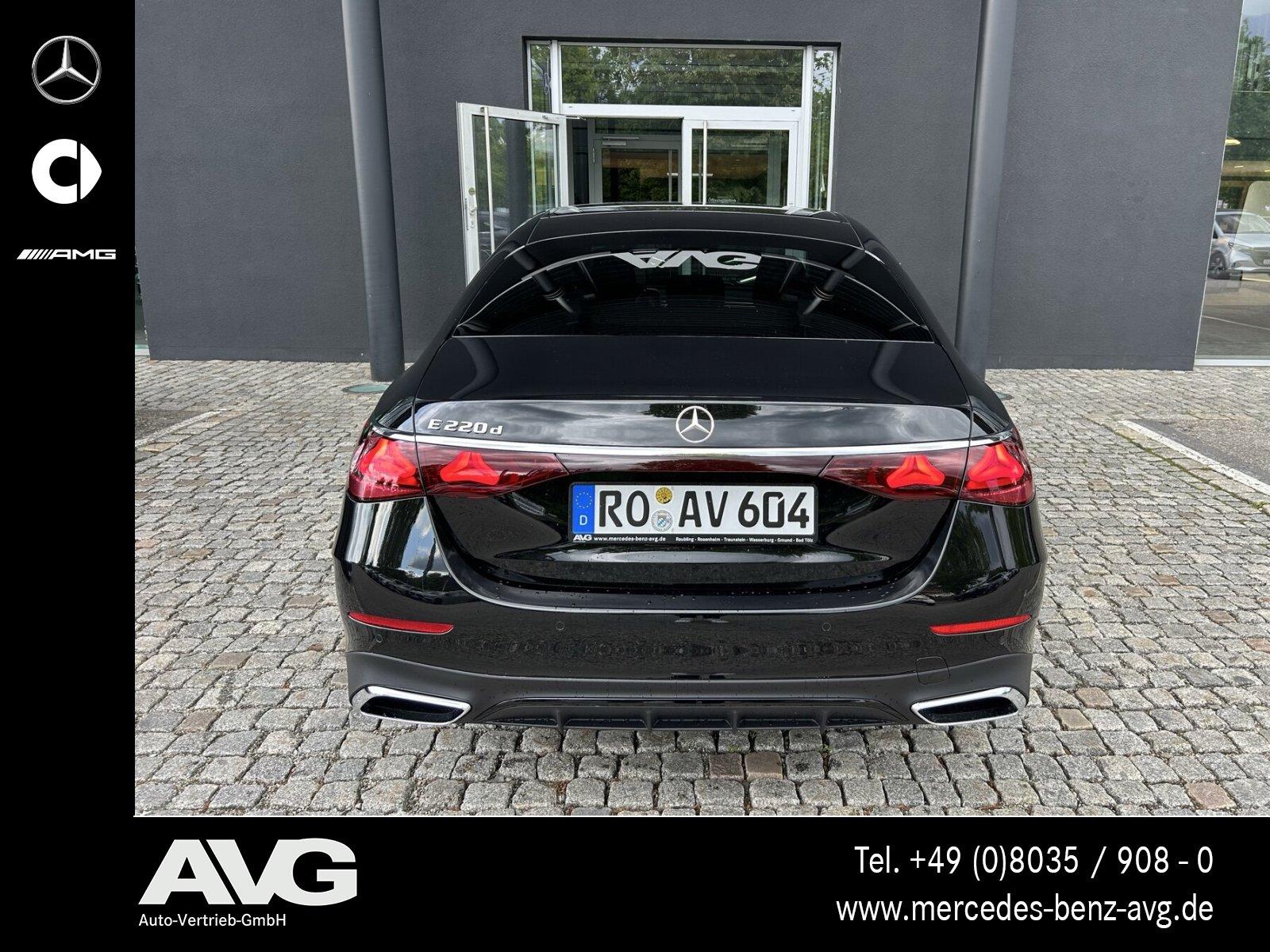 Mercedes-Benz E 220 d AMG Night Edition Burmester® Pano 360°