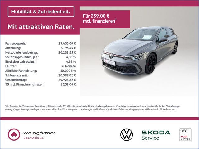 Golf VIII GTI, ACC, 18" Alu, Rear View, LED plus