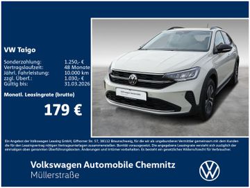 Volkswagen Leasingangebot: Volkswagen Taigo ENERGY 1,0 l TSI 95 PS *WiRä*Klima*ACC*