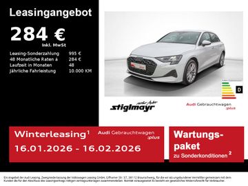 Audi Leasingangebot: Audi A3 Sportback Advanced 35 TFSI AHK+KAMERA+NAVI