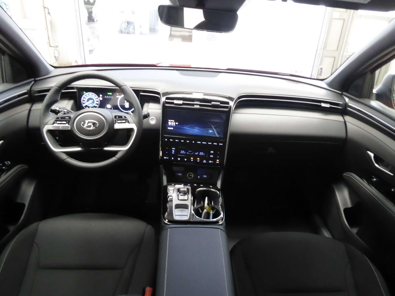Fahrzeugabbildung Hyundai Tucson Blackline 1.6l 150PS Mild Hybrid Navi!