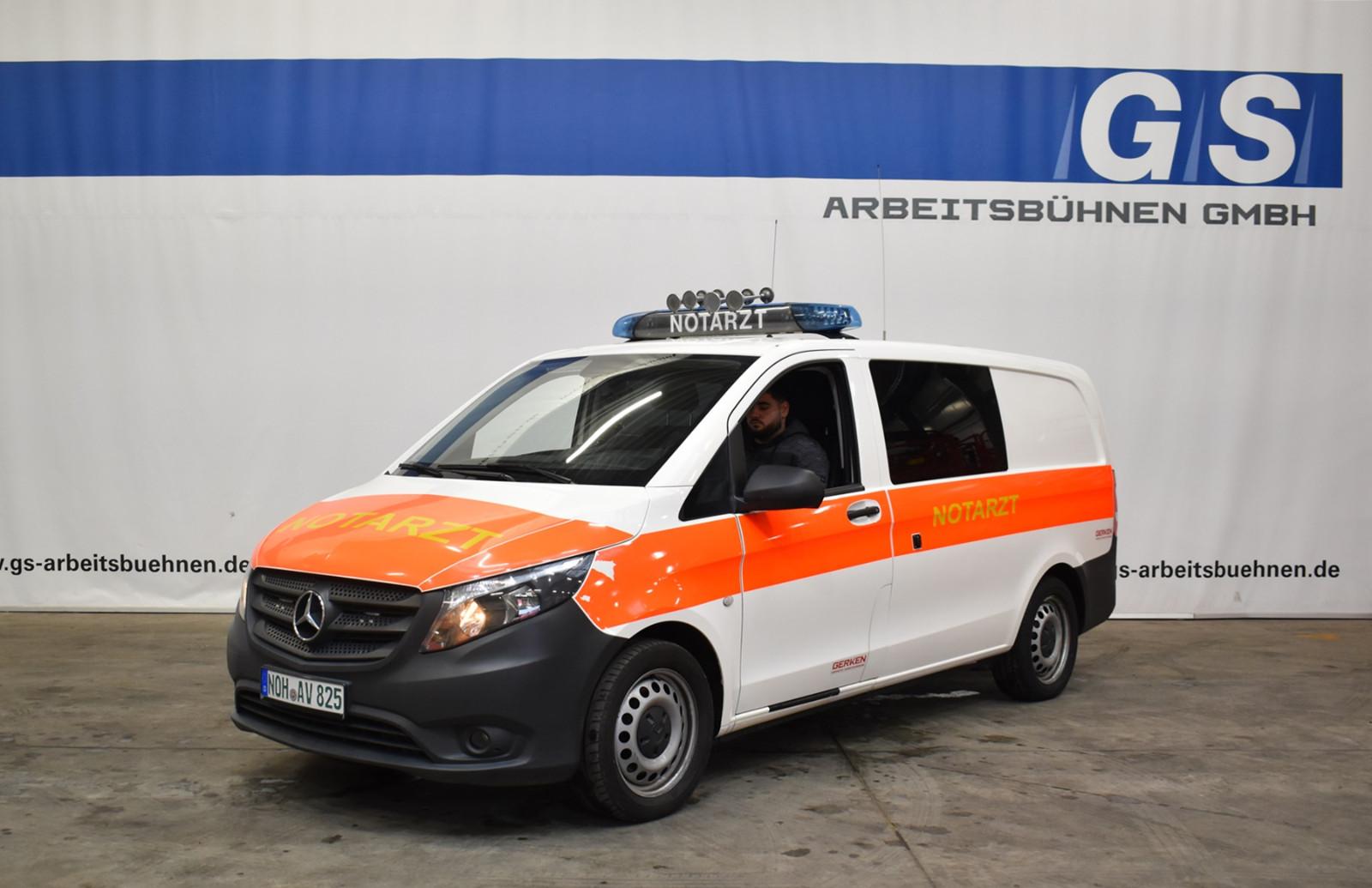 Mercedes-Benz Vito 4x4 Notarzt Einsatzfahrzeug NEF