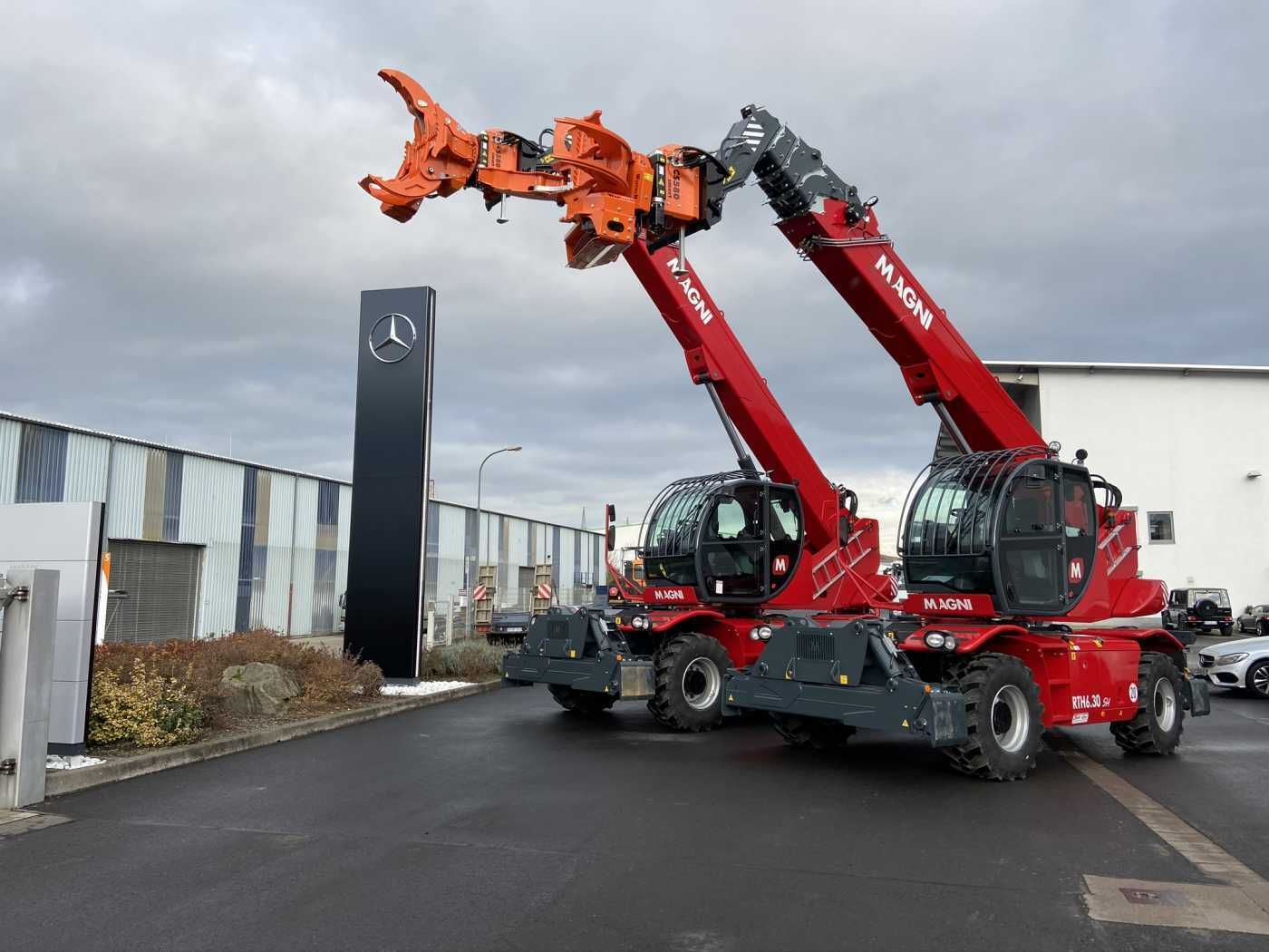 Fahrzeugabbildung Andere Magni RTH 6.30 SH / Fällkran / Westtech CS750