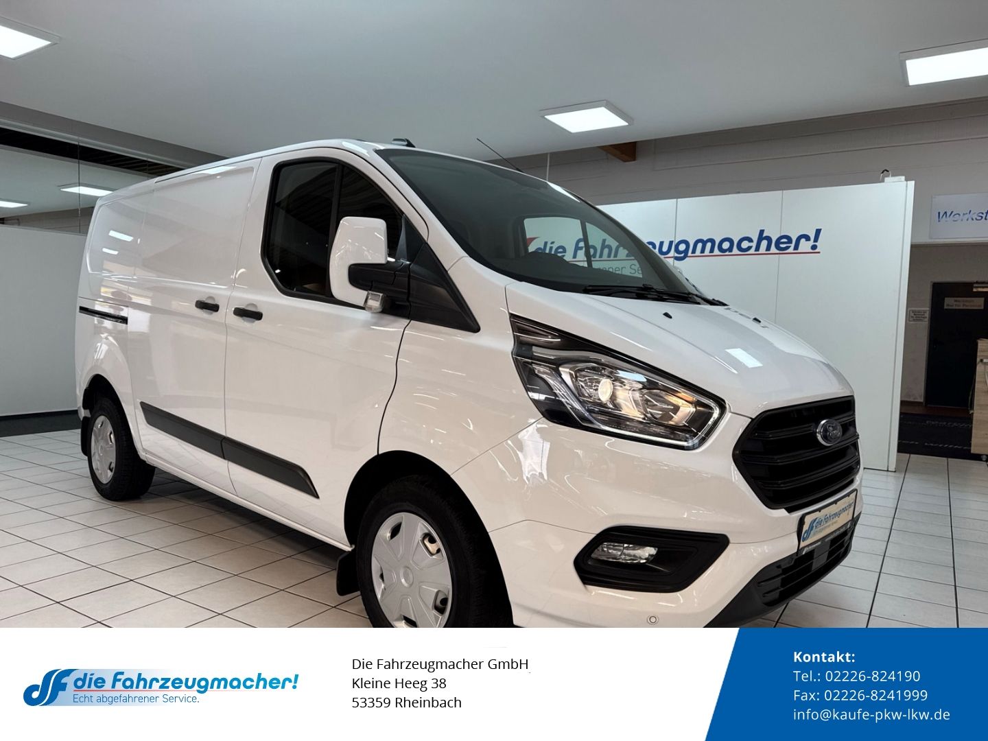 Fahrzeugabbildung Ford Transit Custom Kasten 280 L1 Trend WERKSTATT Tem