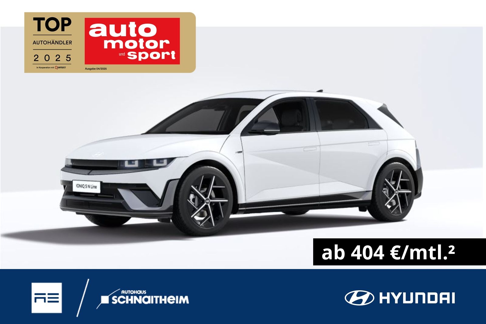 Hyundai IONIQ 5 N Line 84kWh 168KW (229PS) Heckantrieb