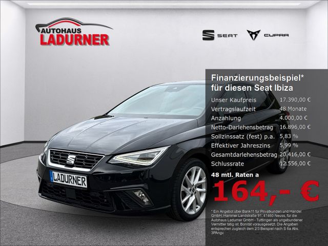 Ibiza FR 1.0 TSI *NAVI/PANO/LED/PDC/KAMERA/SHZ*