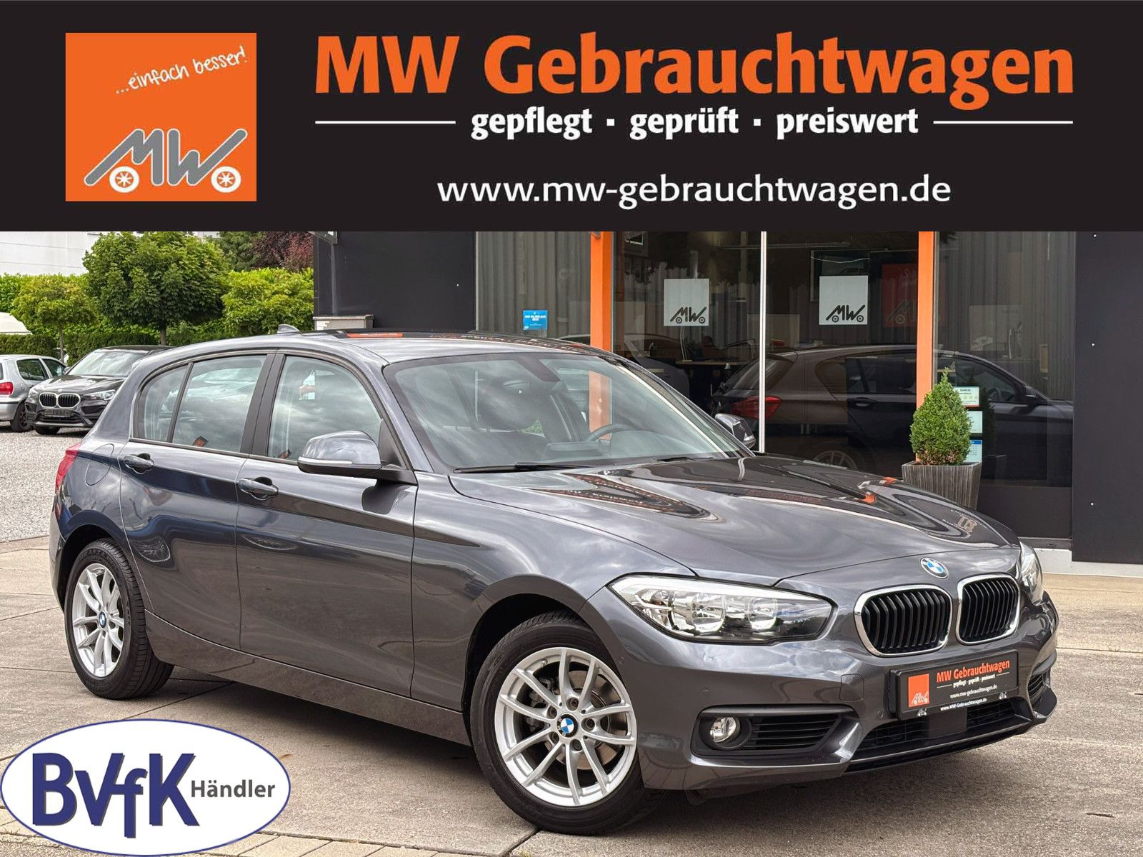 Fahrzeugabbildung BMW 118i Advantage Steptronic. ACC PDC NAV AHK SHZ