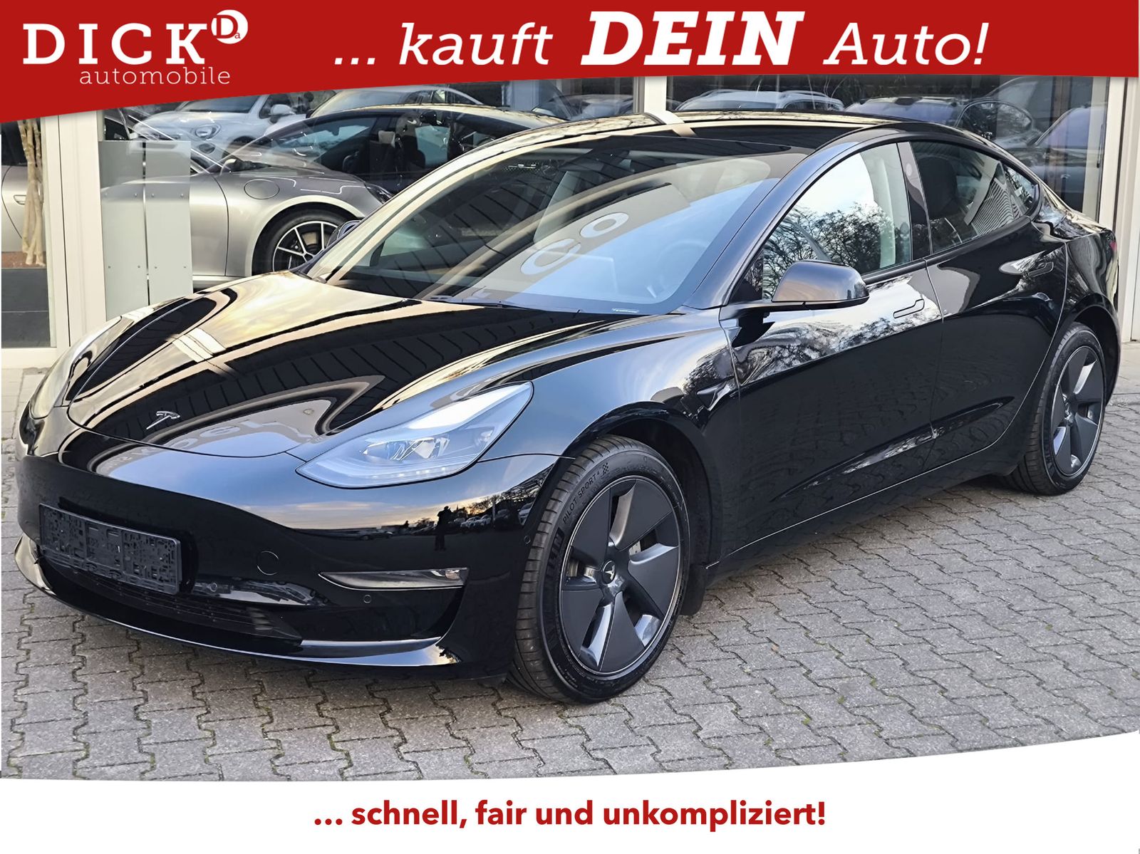 Fahrzeugabbildung Tesla Model 3 Long Range Dual AWD PANO+STDHZ+LED+ACC+