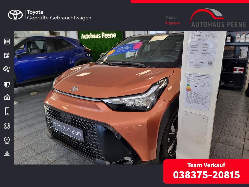 Toyota Aygo X 1.5l Hybrid Teamplayer