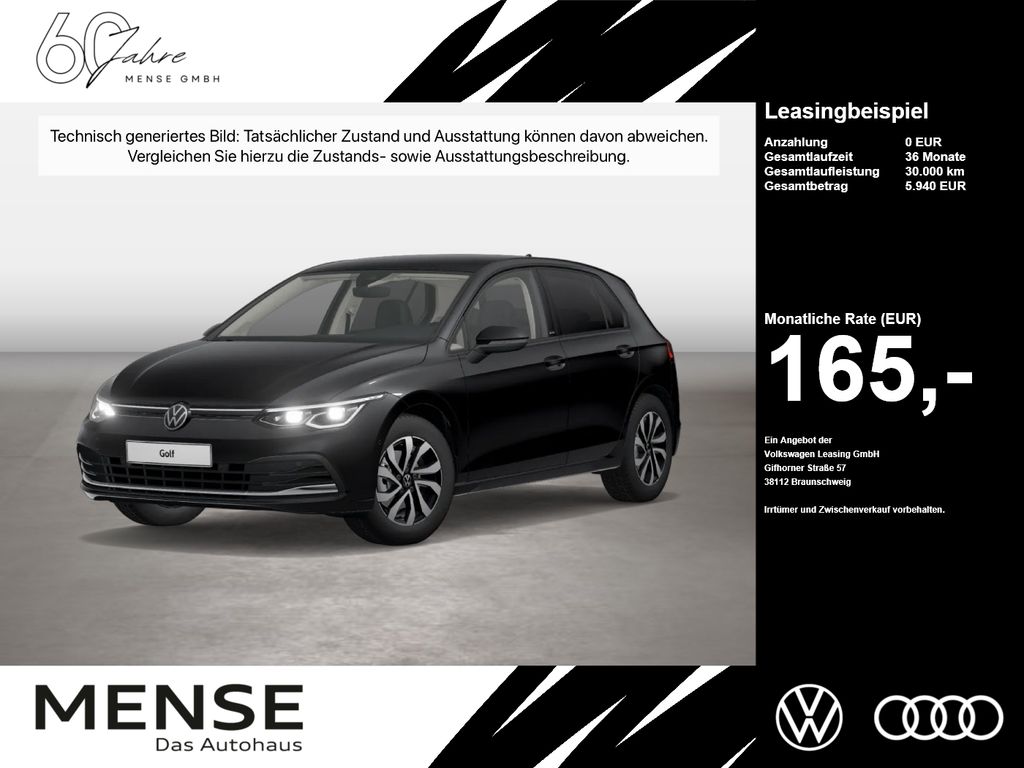 Golf VIII 1.5 TSI Active IQ.Light Matrix CarPlay