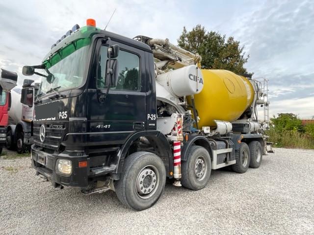 Mercedes-Benz Actros 4141 PUMIX Cifa MK28m und 7m³;GERMAN!;8x4