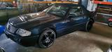 Mercedes-Benz SL 320 - Mercedes-Benz SL 320 mit Benzin-Antrieb: Blau, Cabrio