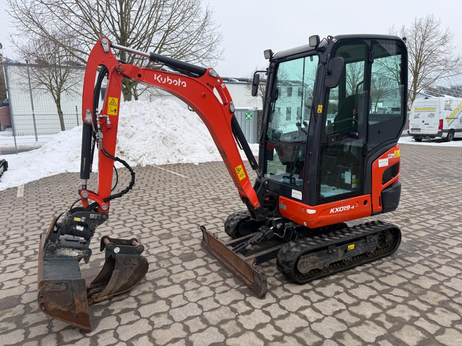 Kubota KX019-4, BJ 23, 765 BH, Tilt HS01, TL, GL, TOP