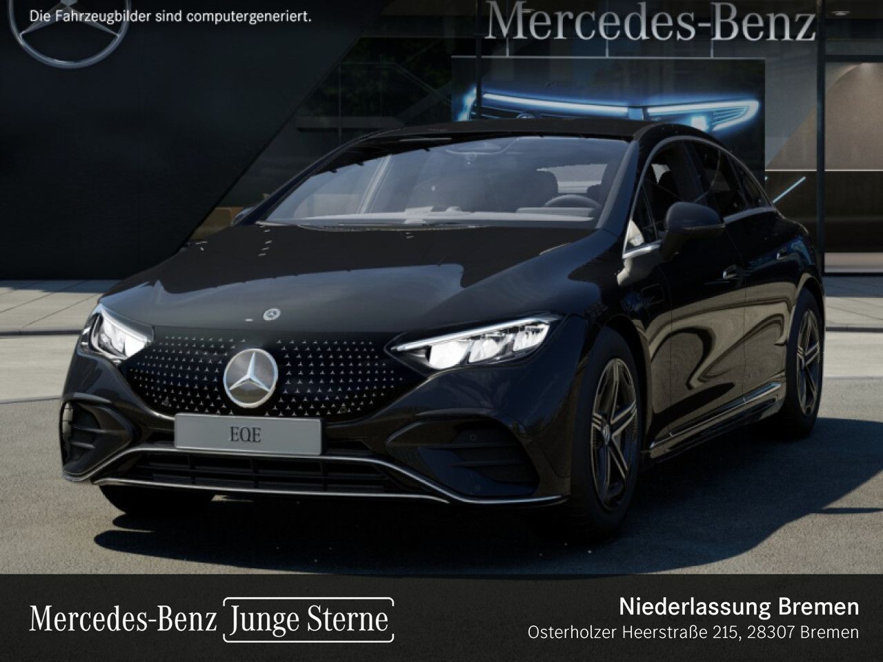 Mercedes-Benz EQE 300 AMG ADV. AHK DISTR MULTIKON.SITZE LED foto 2