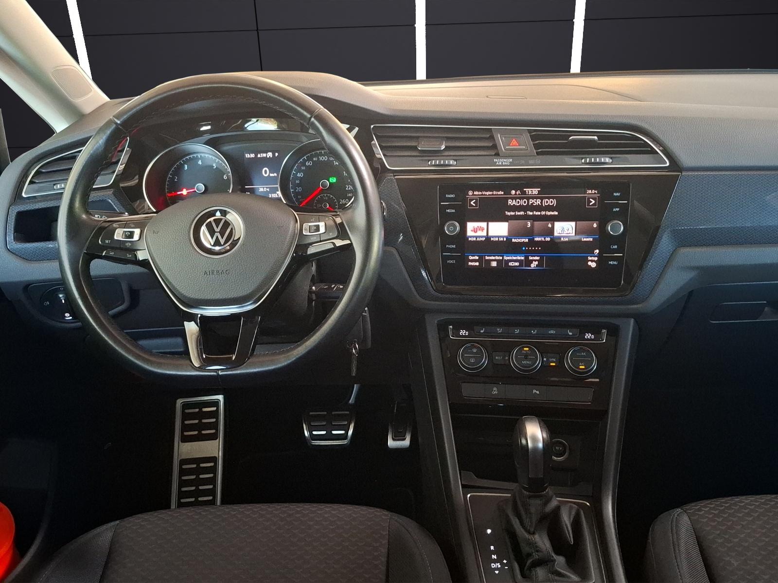 Volkswagen Touran TSI United DSG LED Navi ACC SHZ APP PDC, миниатюра 14