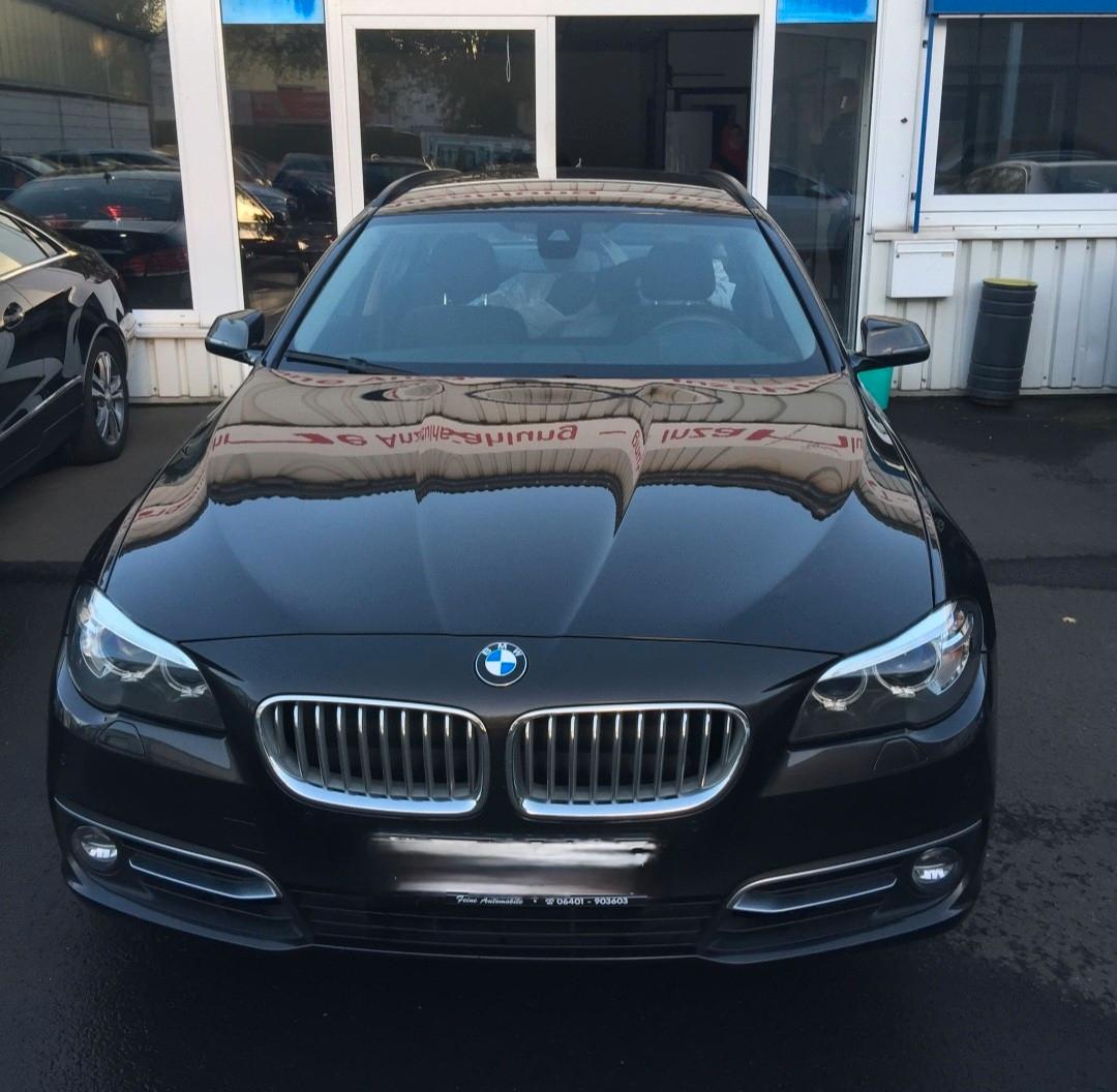 BMW 520 2014 — вигляд ззаду