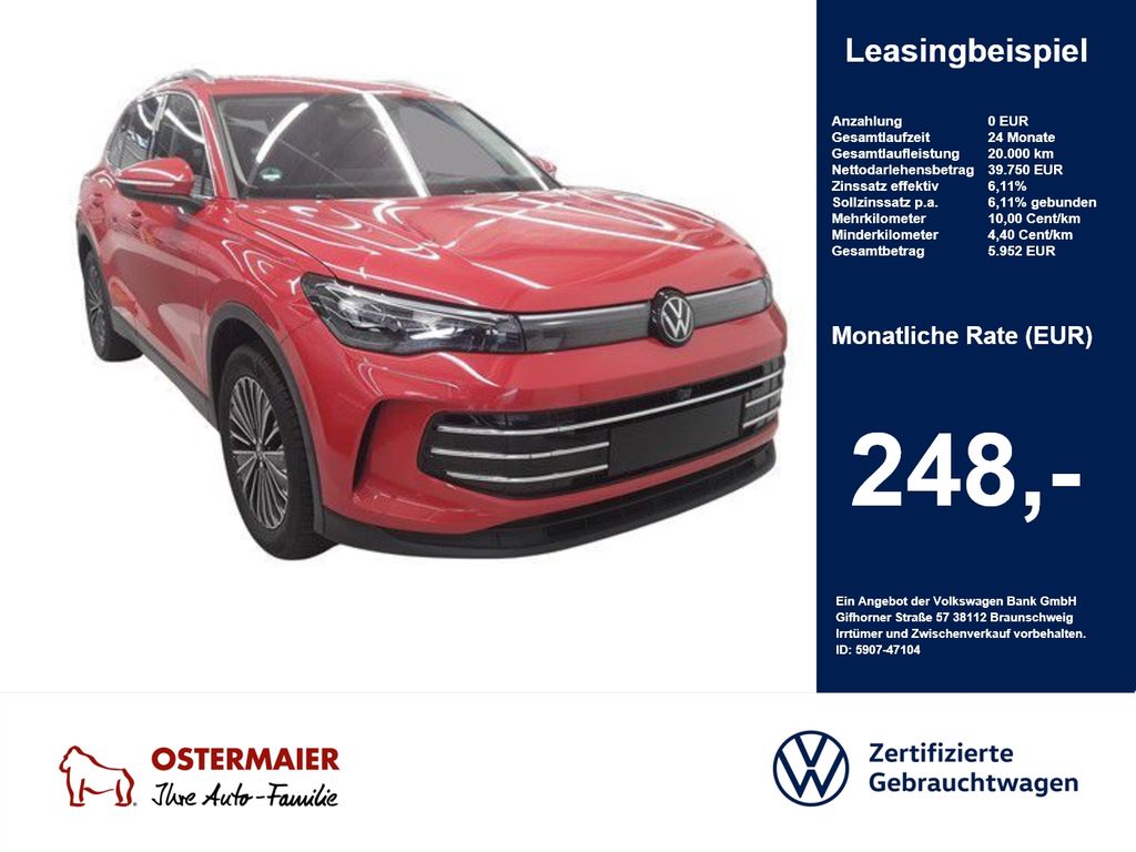 Volkswagen Tiguan ELEGANCE 2.0TDI 150PS DSG ACC.5J-G.STHZG.
