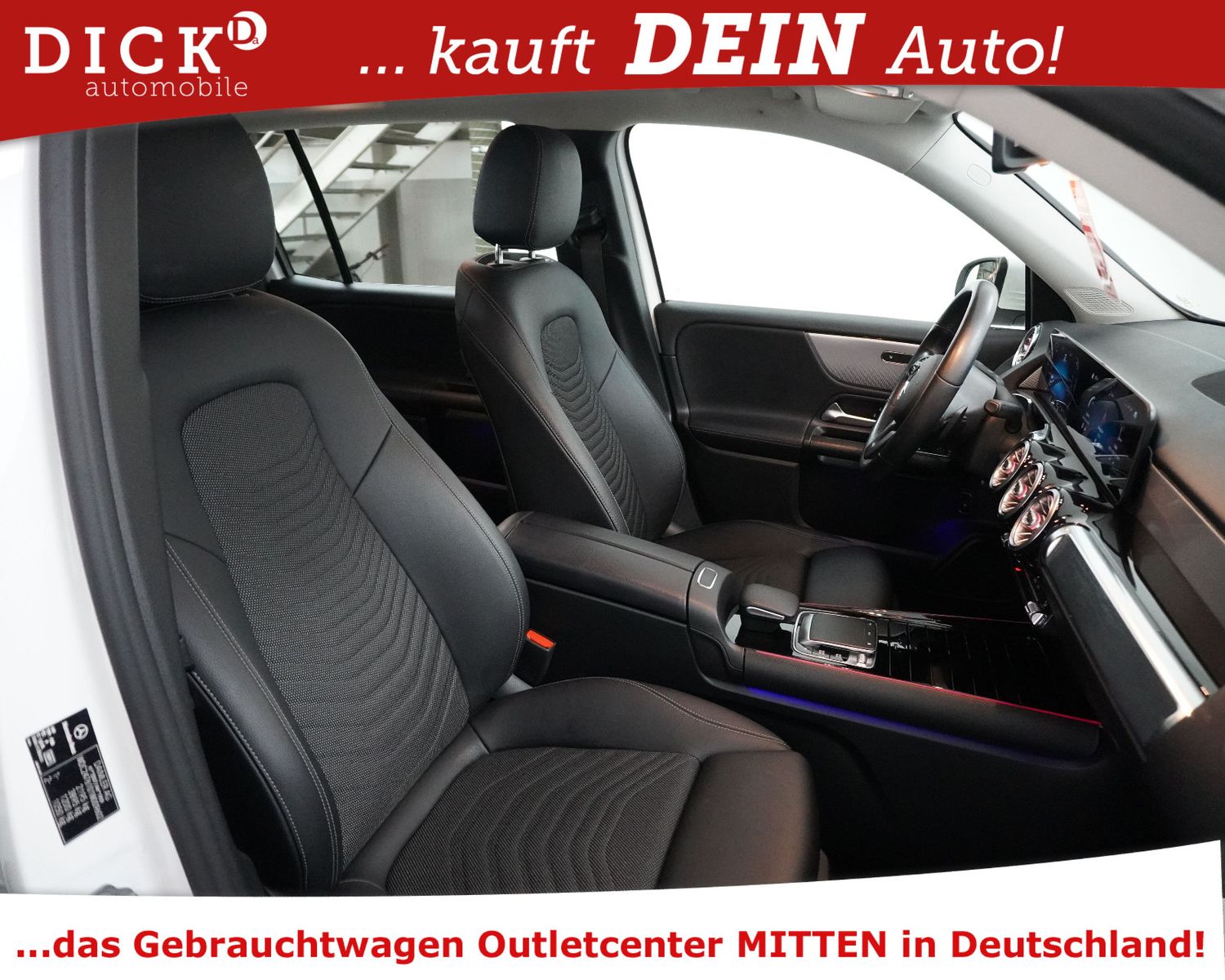 Fahrzeugabbildung Mercedes-Benz GLB180d 8G Style NAVI+KAM+LEDER+SHZ+WIDESC+TEMP+
