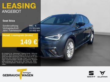 Seat Leasingangebot: Seat Ibiza 1.5 TSI DSG FR KAMERA NAVI LED ACC