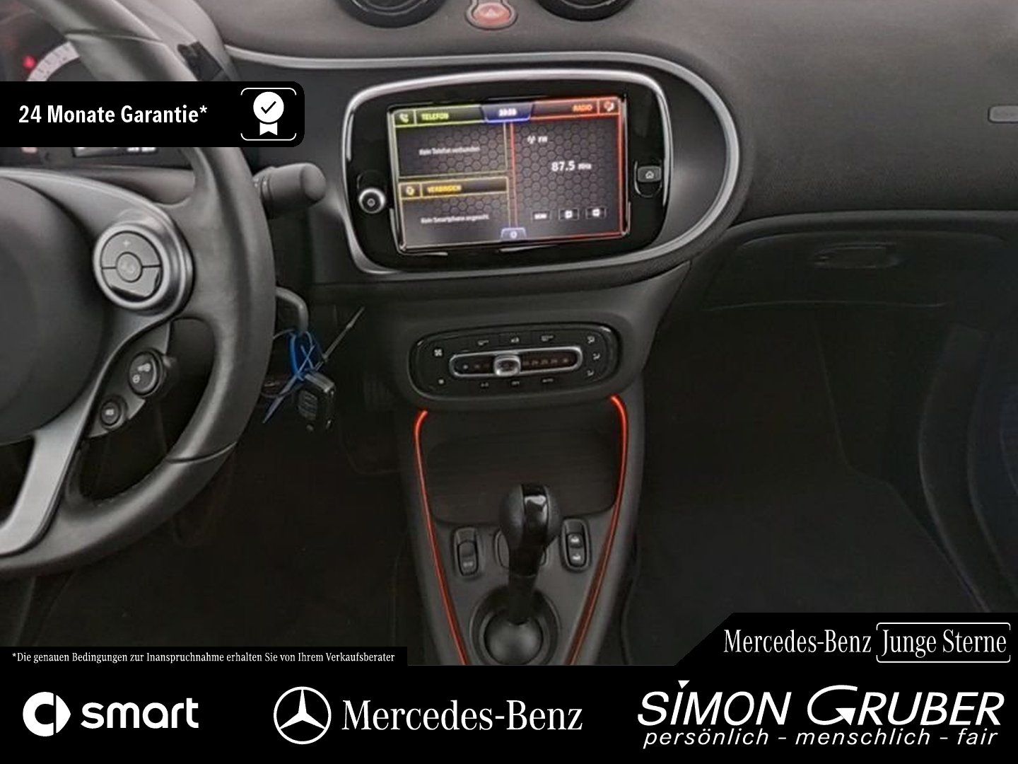 Fahrzeugabbildung Smart fortwo EQ Cabrio Exclusive Winter 22kw Voll-Led