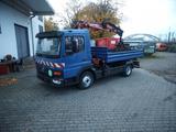 Mercedes-Benz 815 Atego Dreiseitenkipper Atlas 60.1 Kran Greif - Mercedes-Benz 815 d