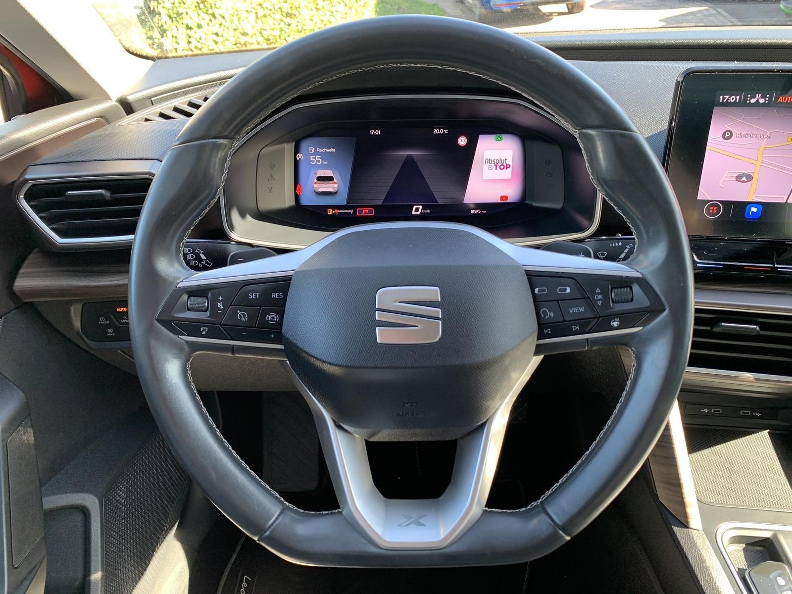 SEAT Leon 1.5TSI DSG Xcellence Voll-LED+Navi+Kamera, миниатюра 16