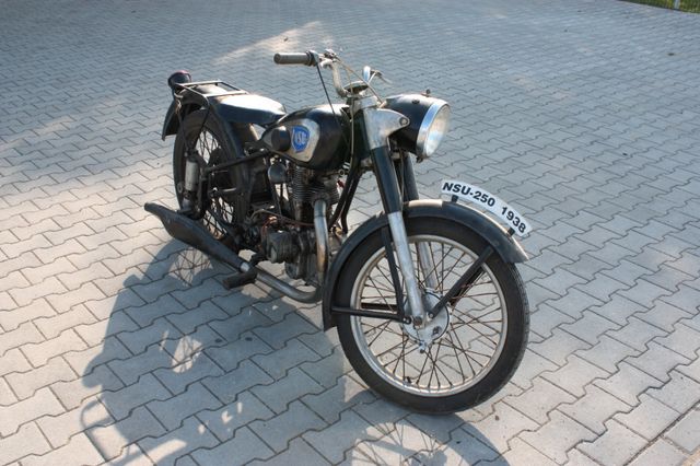 NSU 250 (1938) Restaurationsobjekt