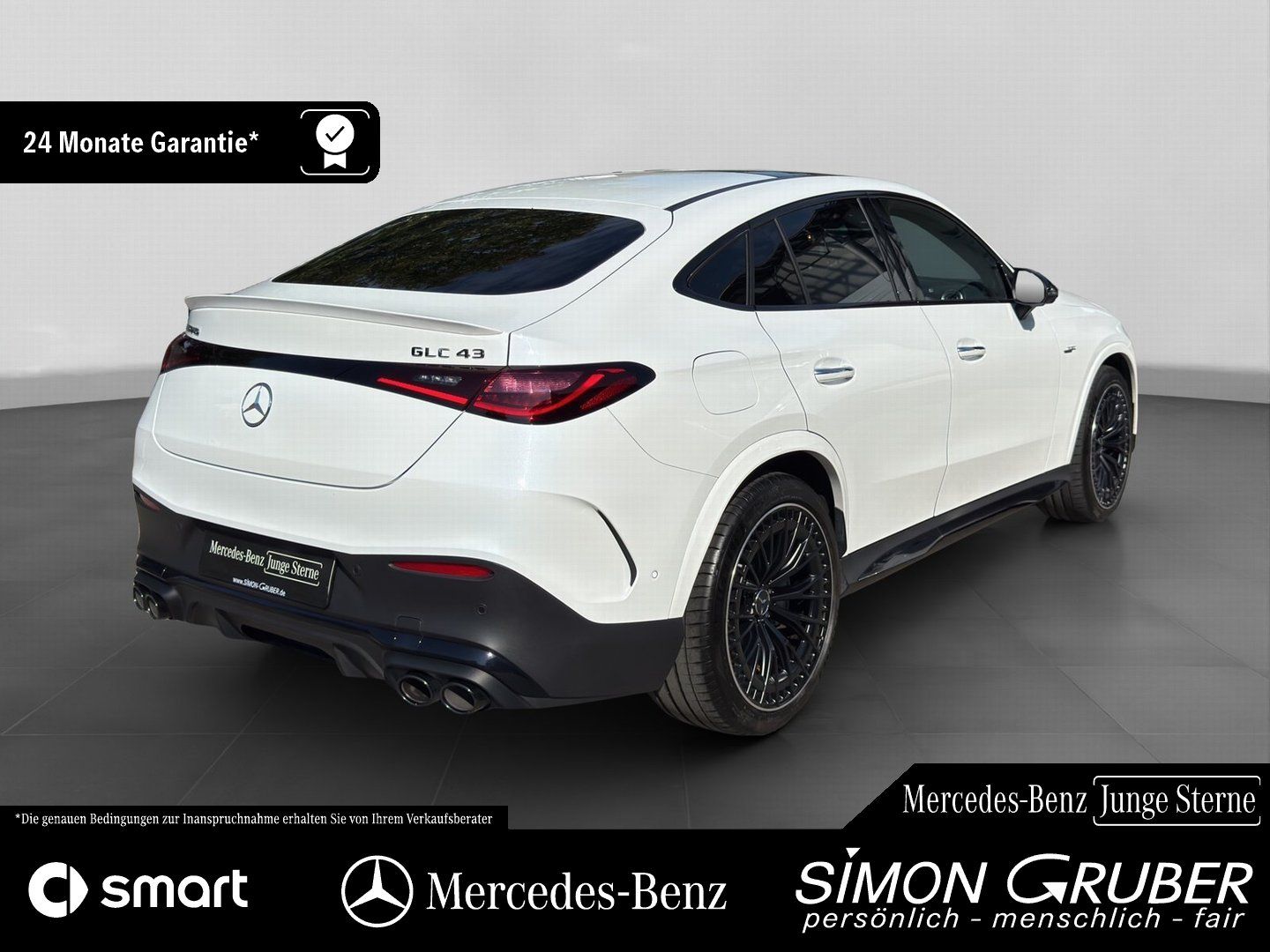 Fahrzeugabbildung Mercedes-Benz GLC 43 4M Coupé AMG Standhzg HUD Nappa Burm AHK