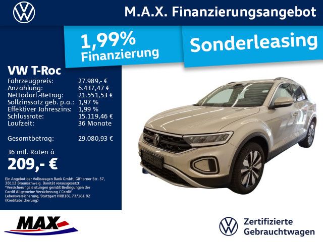 T-Roc 1.5 TSI DSG MOVE LED+NAVI+ACC+KAMERA