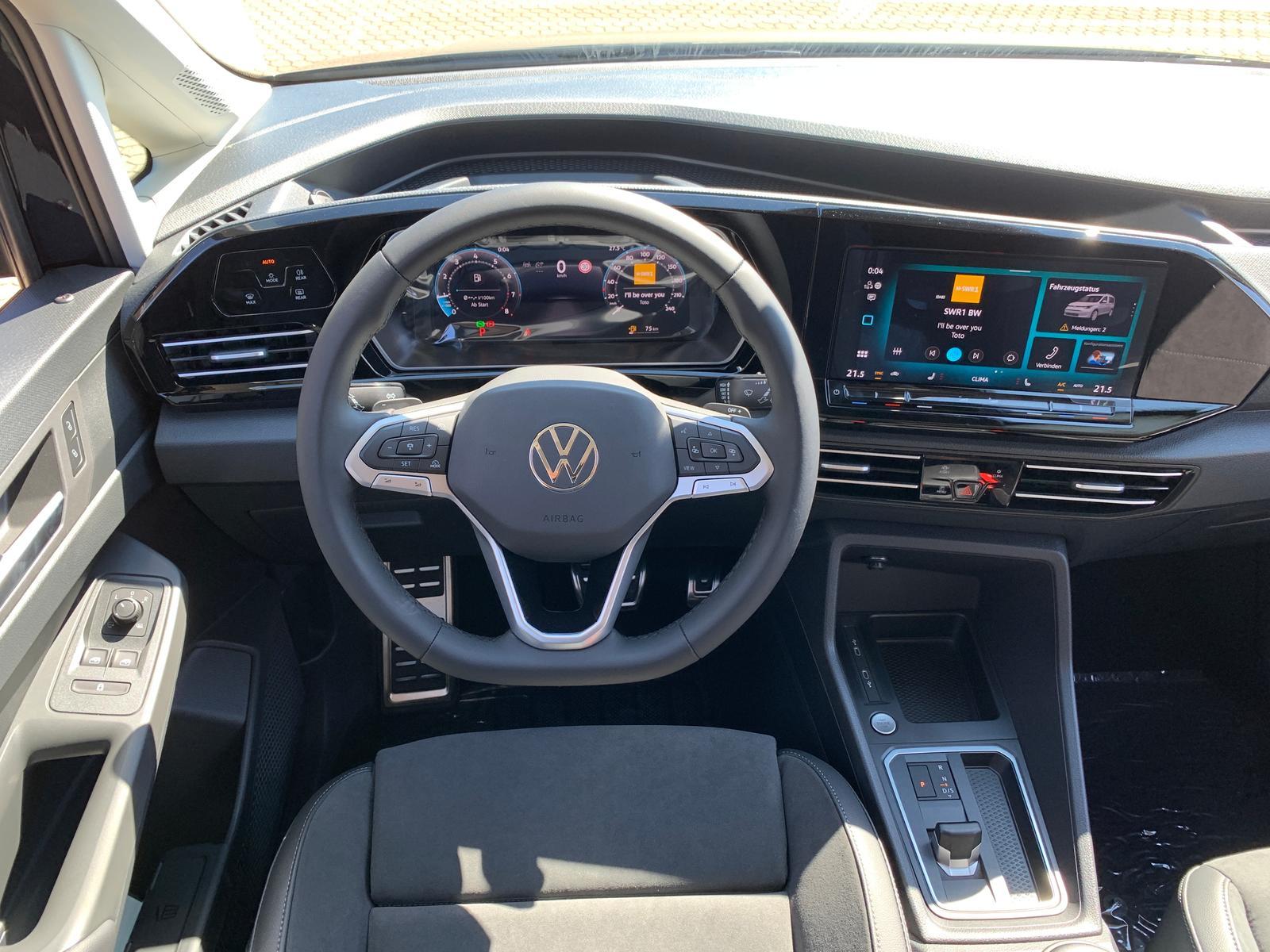 Volkswagen Caddy Style AHK ACC AppConnect Navi-Vorbereitung