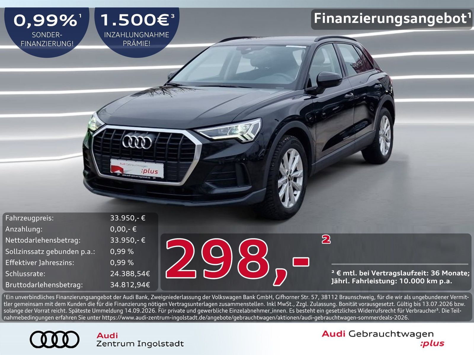 Audi Q3 35 TDI LED ACC NAVI Kamera virtual Keyless