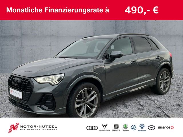 Audi Q3 45 TFSI e  S-TR S-LINE LED+NAVI+VC+RFK+GRA+19