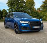 Audi SQ7 4.0 TDI pano,Headup,7 sitze... - blaue Audi SQ7