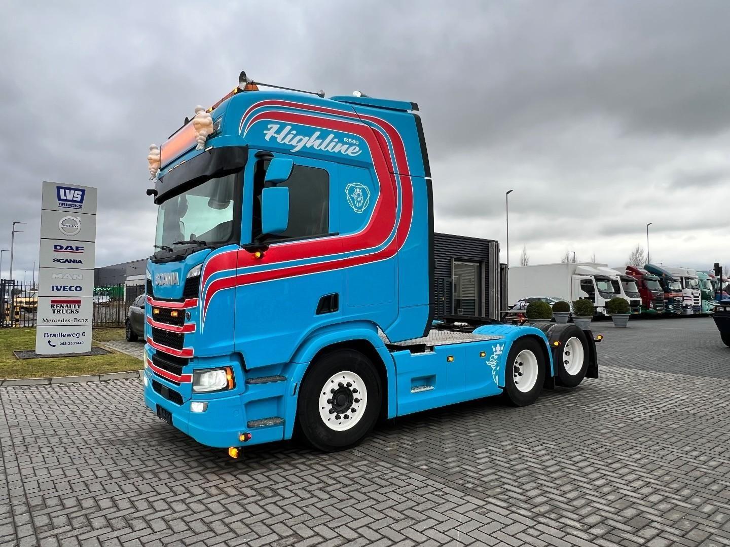 Scania R540 6x2 NGS Trekker NEU TUV / LED / Boogie / Re