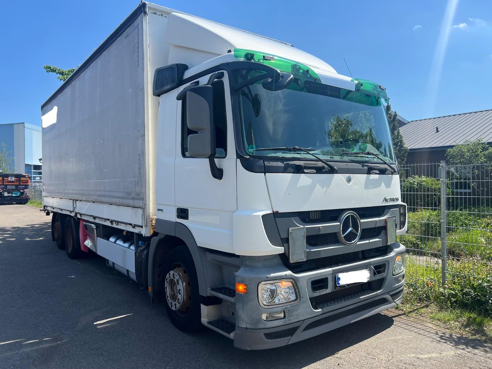 Mercedes-Benz ACTROS 2541 PRITSCHE PLANE/STAPLERHALTERUNG