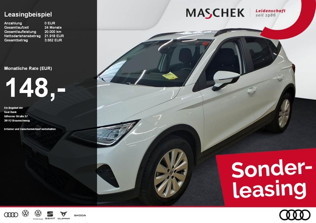 Seat Arona Style Sonderleasing Navi RearView Sitzh. C