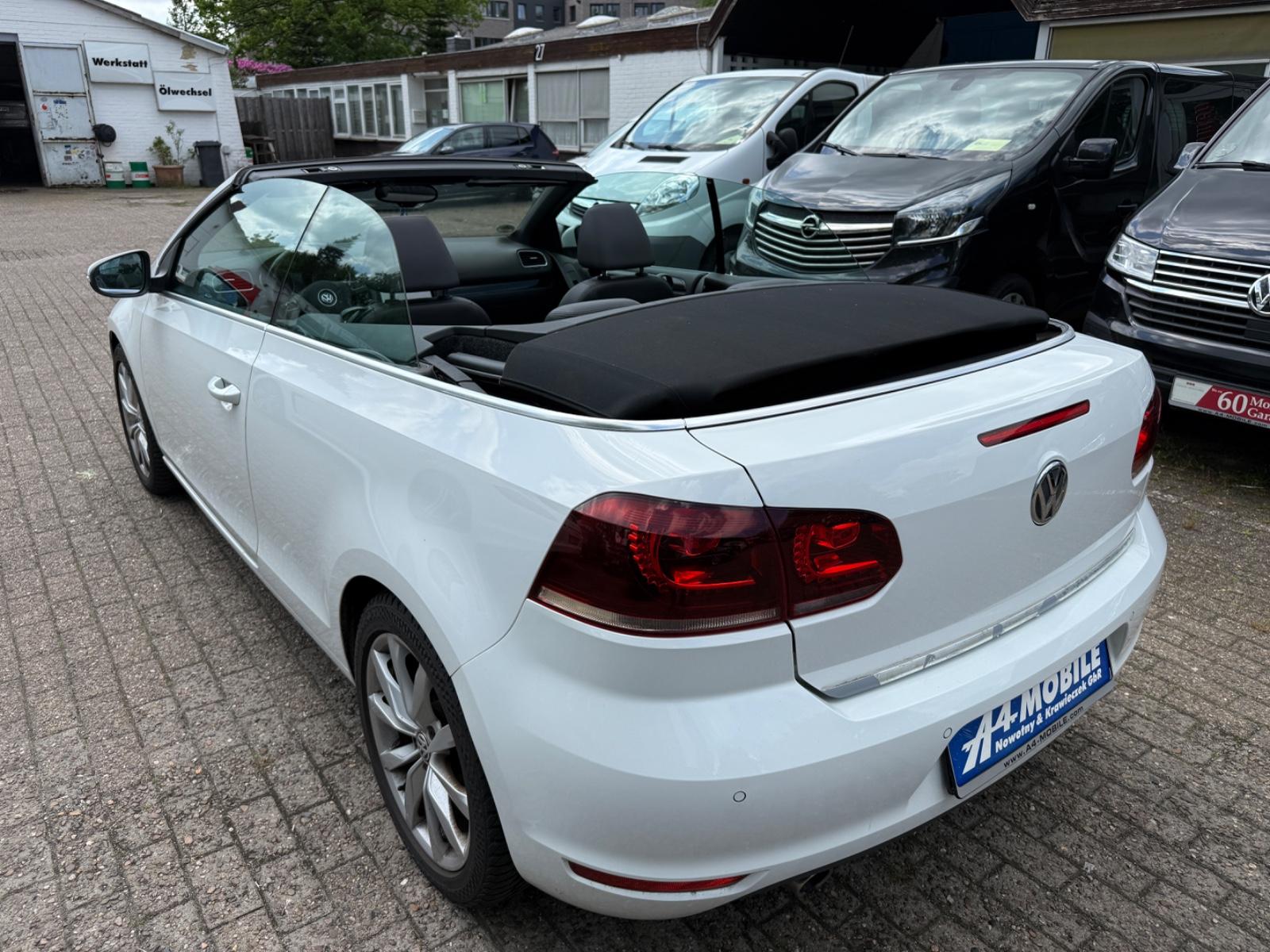 Volkswagen Golf VI 1.6TDI Cabriolet Kam Leder Navi Sitzheiz