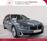 BMW 530e xDrive Touring Aut. LEDER PANO AHK - mit Hybrid-Antrieb: Blau, Sitzbelüftung, Kombi